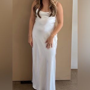 Zara Midi Satin Dress (Viral)